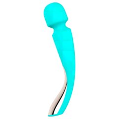   LELO Smart Wand 2 Large - Rechargeable Massage Vibrator (Turquoise)