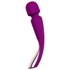   LELO Smart Wand 2 Large - Rechargeable Massage Vibrator (Purple)