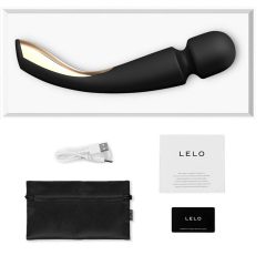 LELO Smart Wand 2 Large - Rechargeable Vibrator (Black)