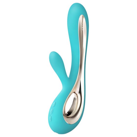 LELO Soraya 2 - rechargeable, waterproof, rabbit vibrator (turquoise)