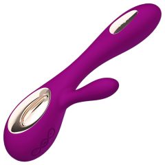   LELO Soraya Wave - Rechargeable, Clitoral Arm, Waving Vibrator (Purple)