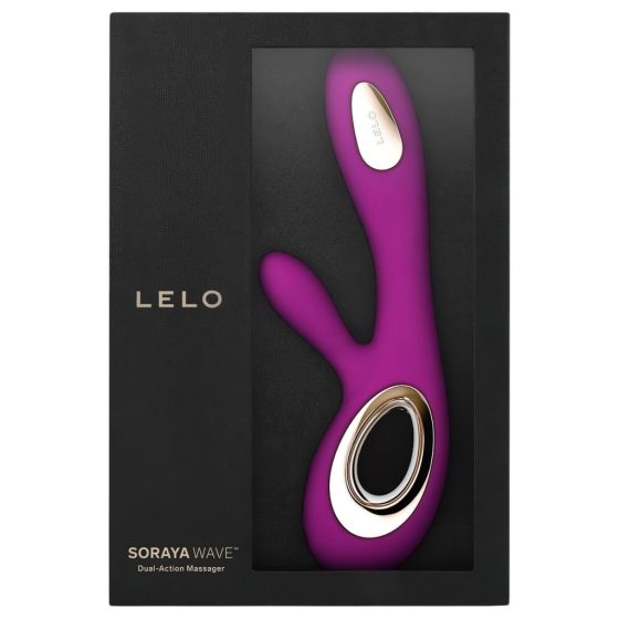 LELO Soraya Wave - Rechargeable, Clitoral Arm, Waving Vibrator (Purple)