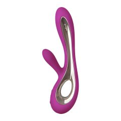   LELO Soraya 2 - rechargeable, waterproof, rabbit vibrator (purple)