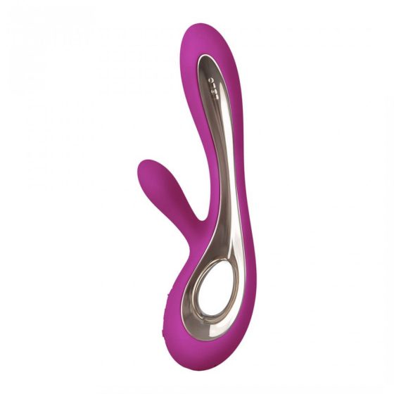 LELO Soraya 2 - Rechargeable, Waterproof Vibrator with Clitoral Stimulator (Purple)