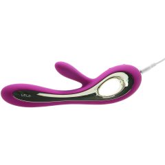   LELO Soraya 2 - Rechargeable, Waterproof Vibrator with Clitoral Stimulator (Purple)