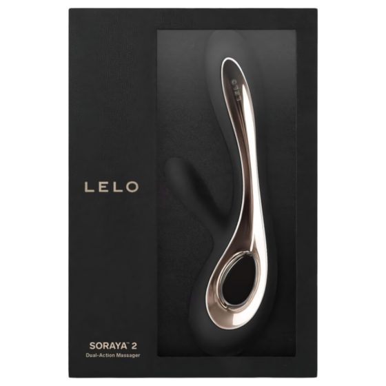 LELO Soraya 2 - Rechargeable, Waterproof Clitoral Vibrator (Black)