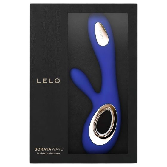 LELO Soraya Wave - Rechargeable, Clitoral Arm, Waving Vibrator (Blue)