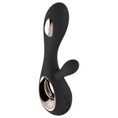   LELO Soraya Wave - Rechargeable, Clitoral Arm, Waving Vibrator (Black)