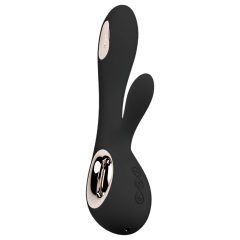   LELO Soraya Wave - Rechargeable, Clitoral Arm, Waving Vibrator (Black)