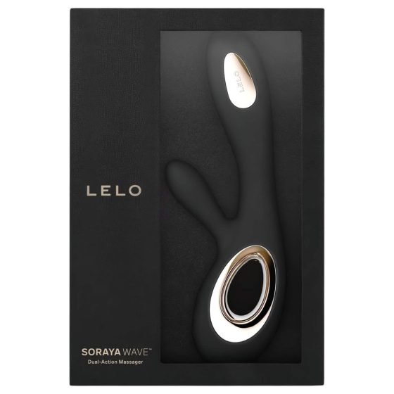 LELO Soraya Wave - Rechargeable, Clitoral Arm, Waving Vibrator (Black)