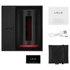 LELO F1s V2 - Interactive Masturbator (Black-Red)