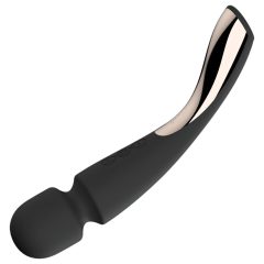   LELO Smart Wand 2 Medium - Rechargeable Massage Vibrator (Black)