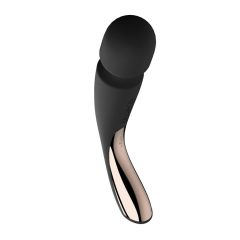   LELO Smart Wand 2 Medium - Rechargeable Massage Vibrator (Black)