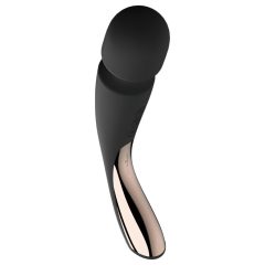   LELO Smart Wand 2 Medium - Rechargeable Massage Vibrator (Black)