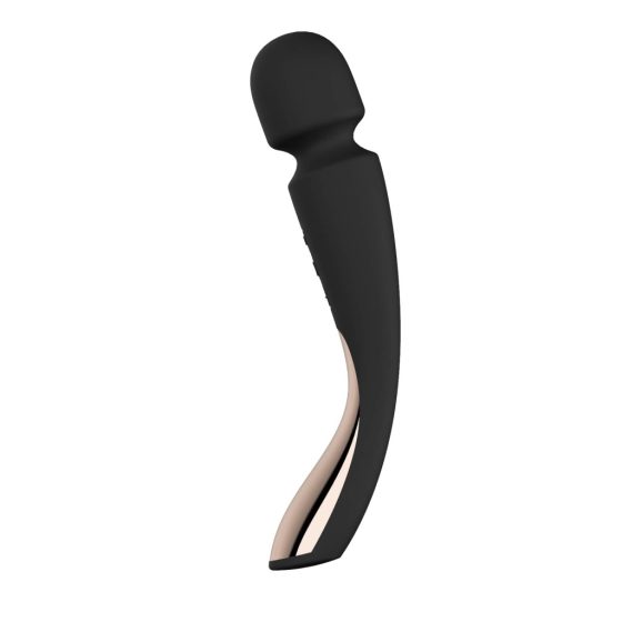 LELO Smart Wand 2 Medium - Rechargeable Massage Vibrator (Black)