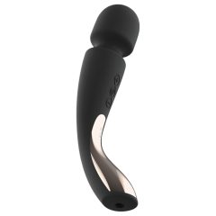   LELO Smart Wand 2 Medium - Rechargeable Massage Vibrator (Black)