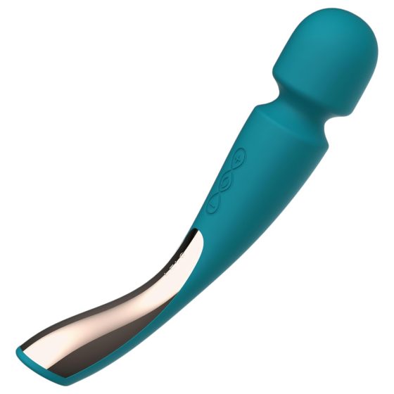 LELO Smart Wand 2 Medium - Rechargeable Massage Vibrator (Turquoise)