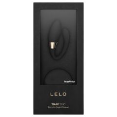 LELO Tiani Duo - Silicone Couples Vibrator (Black)