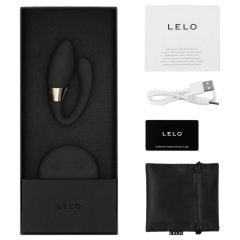 LELO Tiani Duo - Silicone Couples Vibrator (Black)