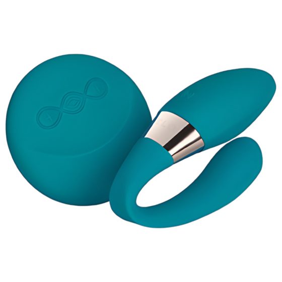 LELO Tiani Duo Silicone Couples Vibrator (Blue)