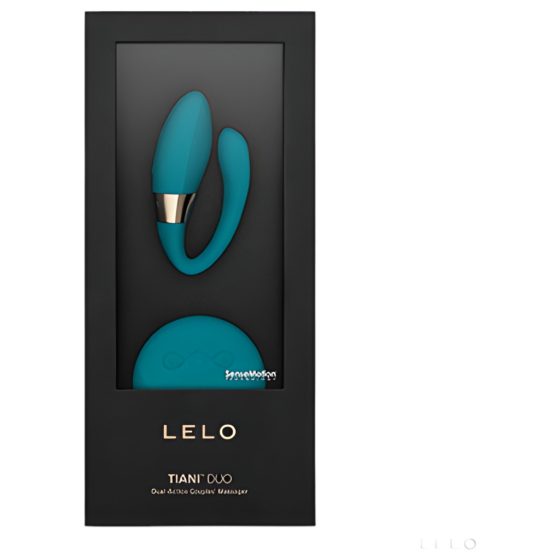 LELO Tiani Duo Silicone Couples Vibrator (Blue)