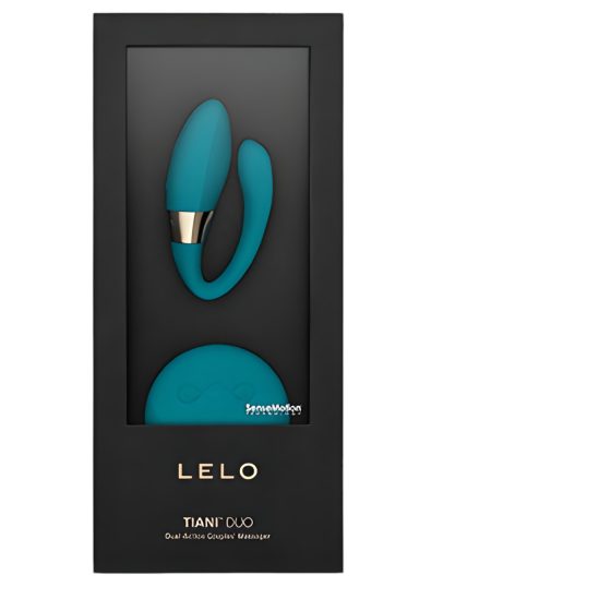 LELO Tiani Duo Silicone Couples Vibrator (Blue)