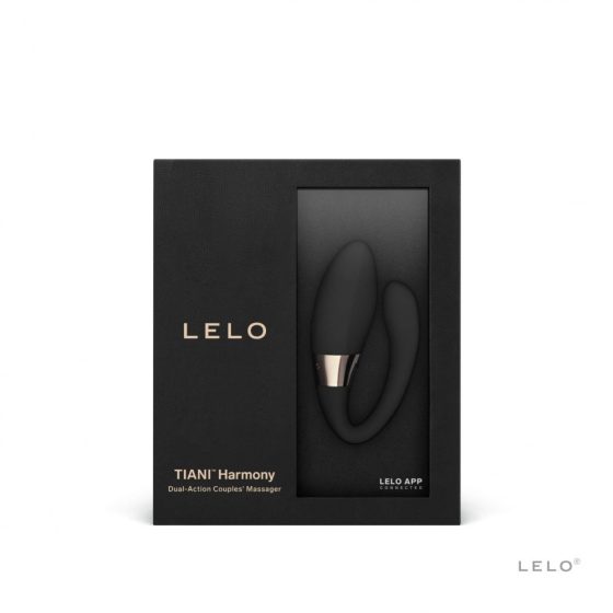 LELO Tiani Harmony - rechargeable smart couple's vibrator (black)