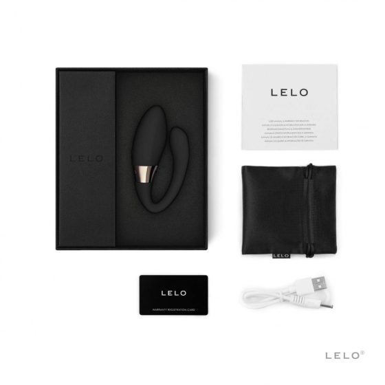 LELO Tiani Harmony - rechargeable smart couple's vibrator (black)