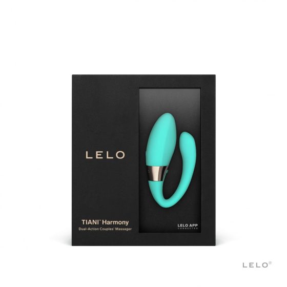 LELO Tiani Harmony - Rechargeable, Smart Couple's Vibrator (Turquoise)