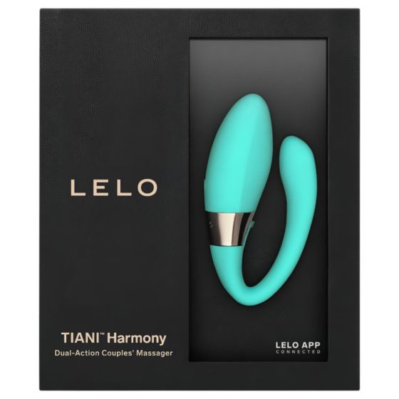 LELO Tiani Harmony - Rechargeable, Smart Couple's Vibrator (Turquoise)