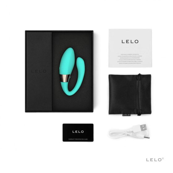 LELO Tiani Harmony - Rechargeable, Smart Couple's Vibrator (Turquoise)