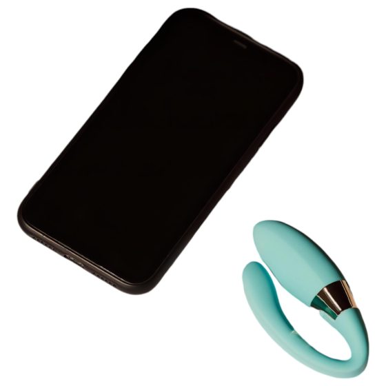 LELO Tiani Harmony - Rechargeable, Smart Couple's Vibrator (Turquoise)