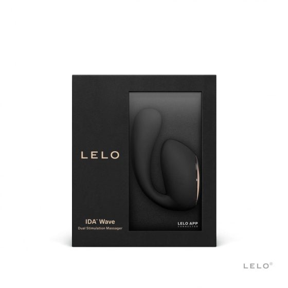 LELO Ida Wave - Smart Rechargeable Vibrating Rotator (Black)