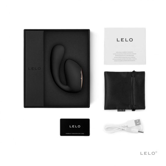 LELO Ida Wave - Smart Rechargeable Vibrating Rotator (Black)