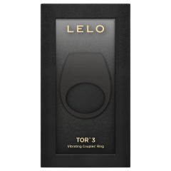 LELO Tor 3 - Rechargeable Smart Vibrating Cock Ring (Black)