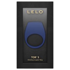 LELO Tor 3 - Rechargeable Smart Vibrating Cock Ring (Blue)