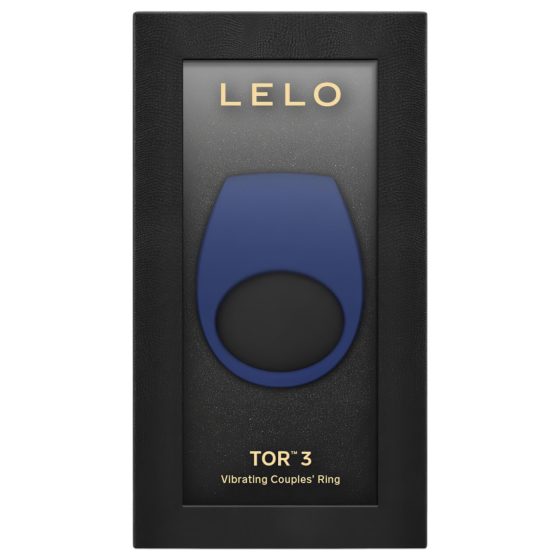 LELO Tor 3 - Rechargeable Smart Vibrating Cock Ring (Blue)