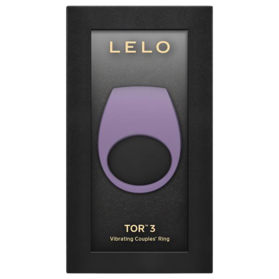 LELO Tor 3 - Rechargeable Smart Vibrating Cock Ring (Purple)