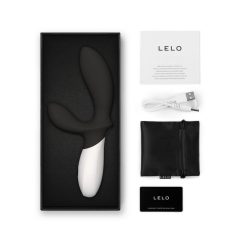   LELO Loki Wave 2 - Rechargeable, Waterproof Prostate Vibrator (Black)