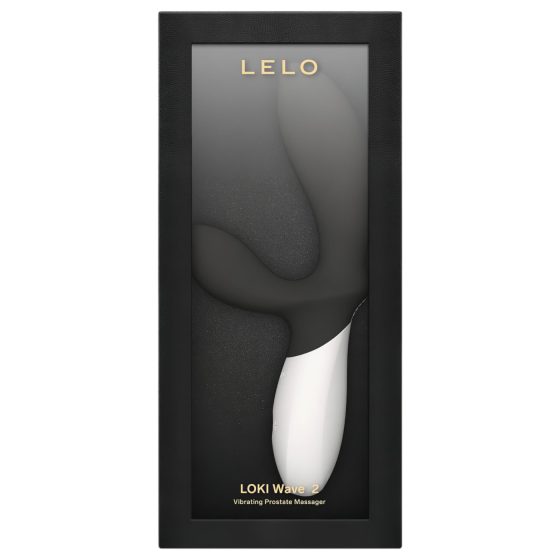 LELO Loki Wave 2 - Rechargeable, Waterproof Prostate Vibrator (Black)