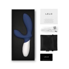   LELO Loki Wave 2 - Rechargeable, Waterproof Prostate Vibrator (Blue)