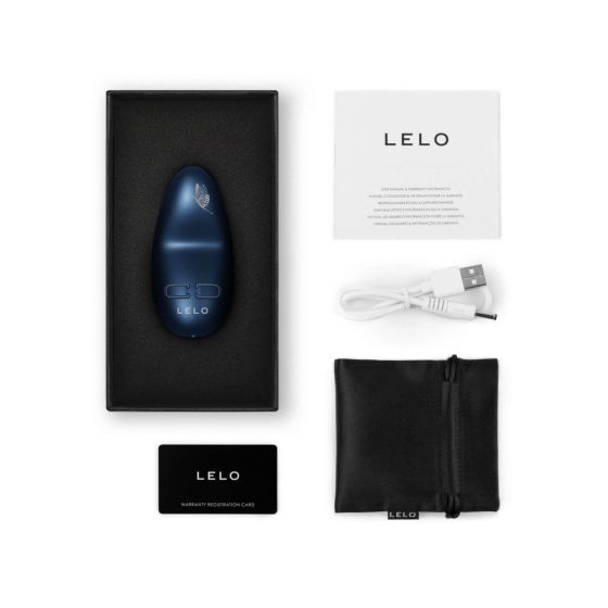 LELO Nea 3 - Rechargeable, Waterproof Clitoral Vibrator (Blue)