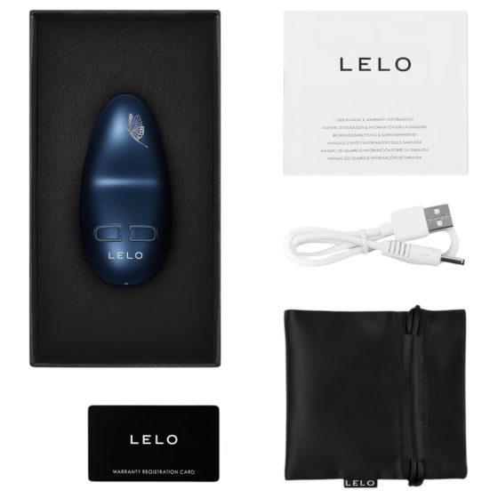 LELO Nea 3 - Rechargeable, Waterproof Clitoral Vibrator (Blue)