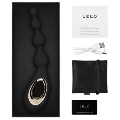   LELO Soraya Beads - Rechargeable, Waterproof Anal Vibrator (Black)