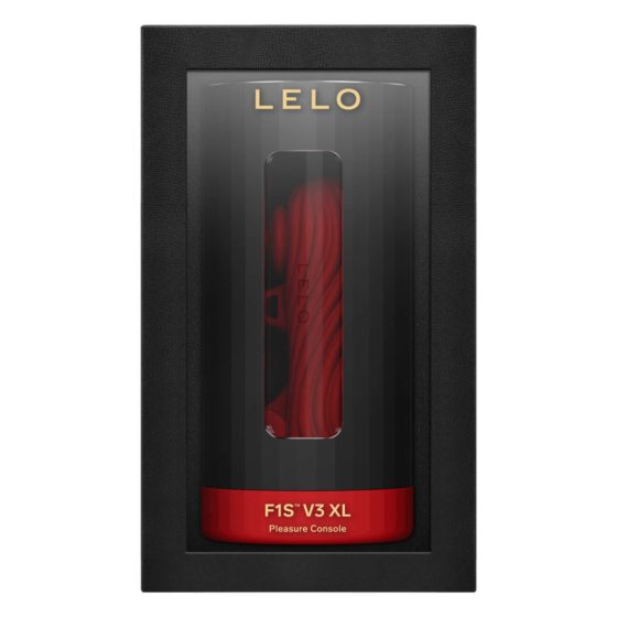 LELO F1s V3 XL - Interactive Masturbator (Black-Red)