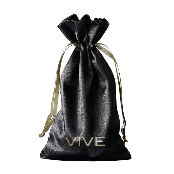 Vive - Satin Sex Toy Bag (Black)