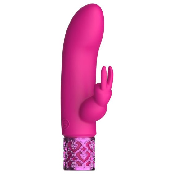 Royal Gems Dazzling - Rechargeable Clitoral Vibrator (Pink)