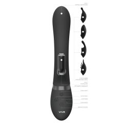 Vive Chou - 4-in-1 Clitoral Arm Vibrator (Black)