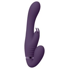   Vive Suki - Rechargeable Strapless Strap-On Vibrator (Purple)