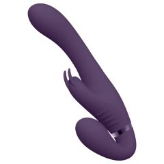   Vive Suki - Rechargeable Strapless Strap-On Vibrator (Purple)